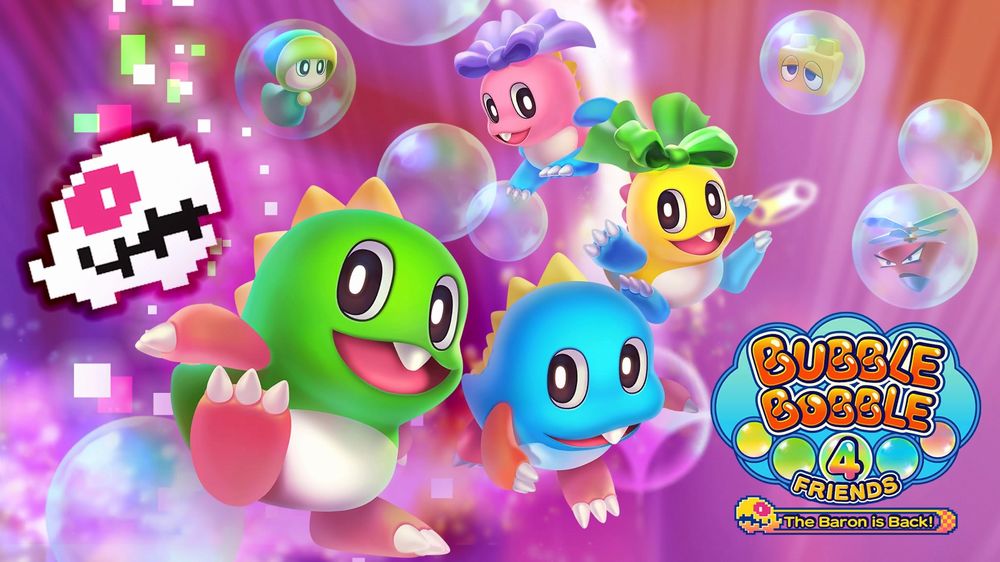 Bubble Bobble 4 friends the baron is back recensione Bubble Bobble 4 friends the baron is back recensione